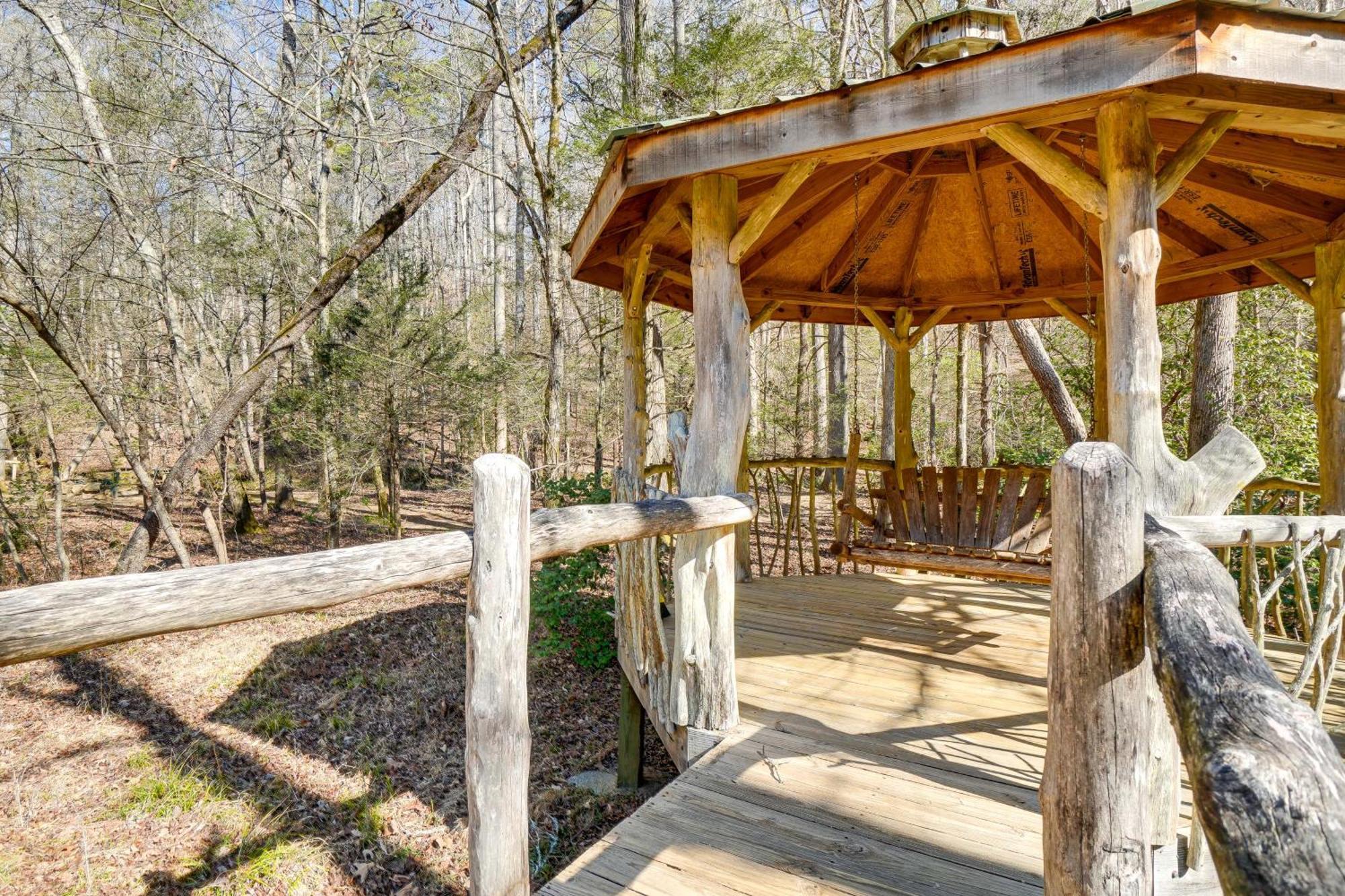 Secluded Family Retreat In Dahlonega With Hot Tub!别墅 外观 照片