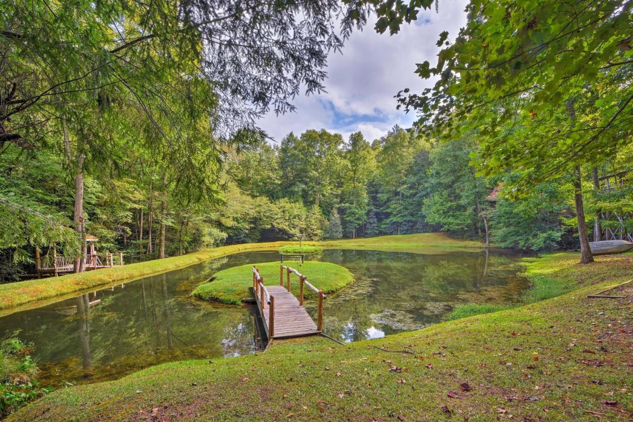 Secluded Family Retreat In Dahlonega With Hot Tub!别墅 外观 照片