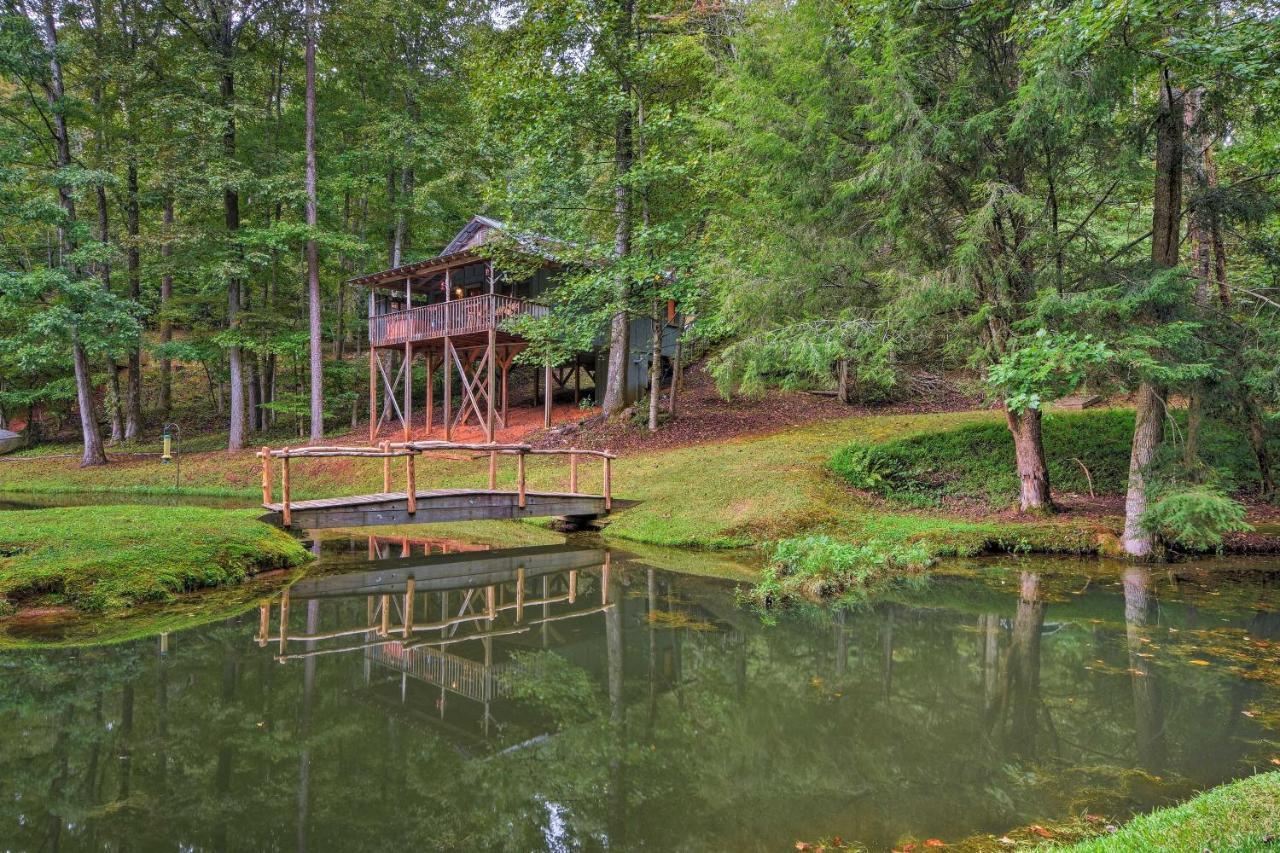 Secluded Family Retreat In Dahlonega With Hot Tub!别墅 外观 照片